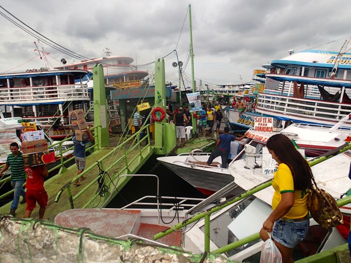 Photo du port de Manaus