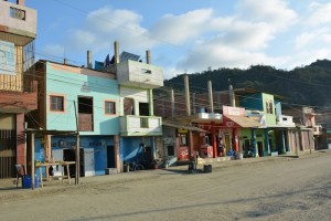 Les rues de Puerto Lopez